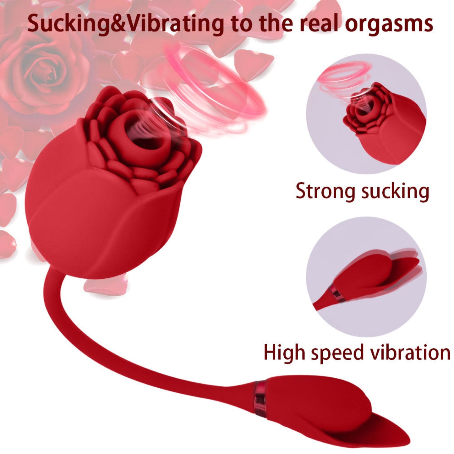 The Rose Shape Vagina Sucking