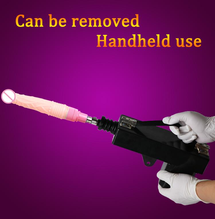 Handmade Portable Electric Sex Machine with Replaceable Penis