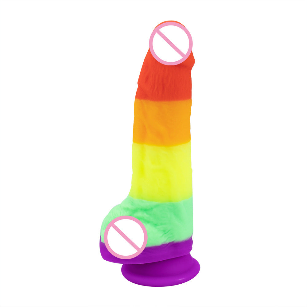 Huge Multicolor Dildo