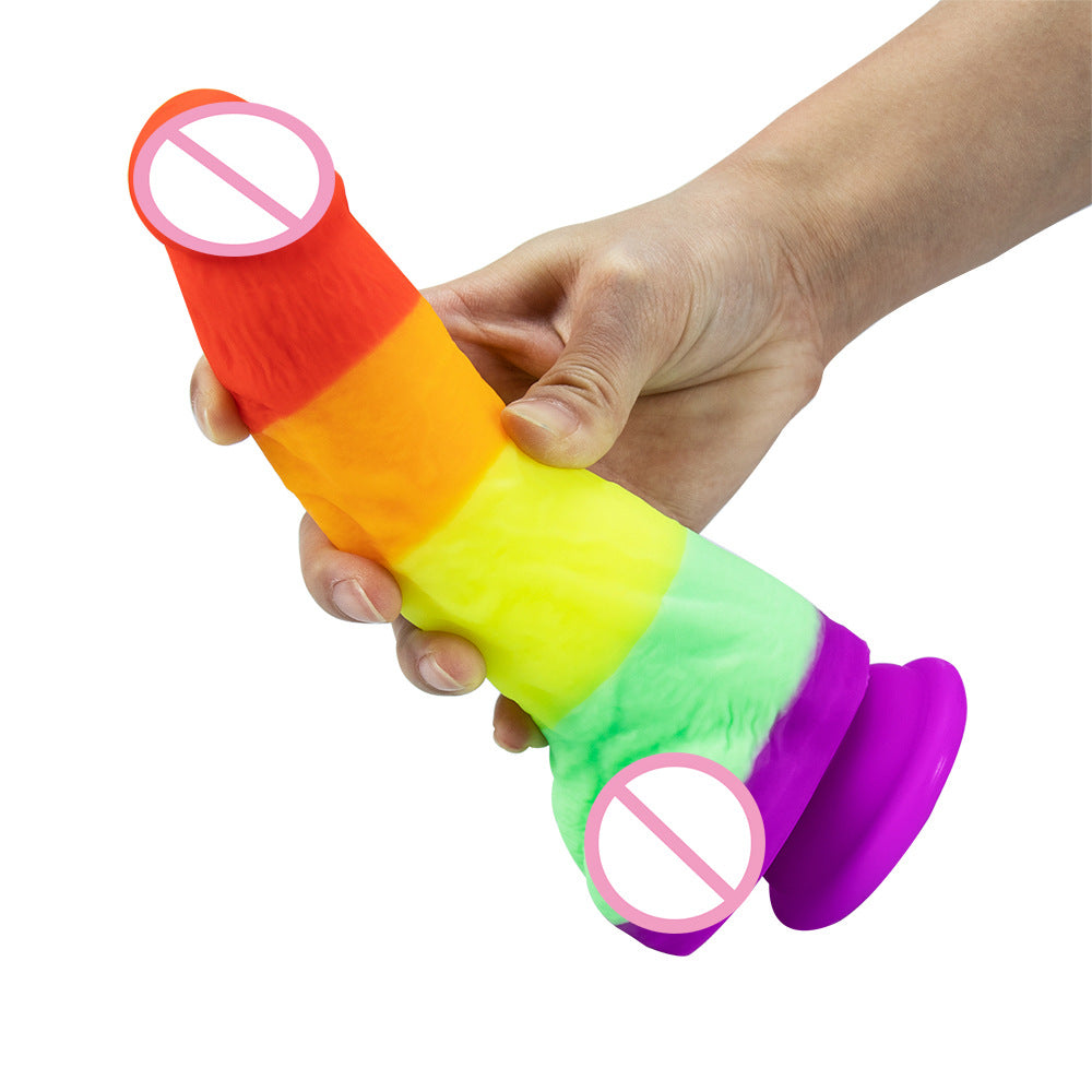 Huge Multicolor Dildo