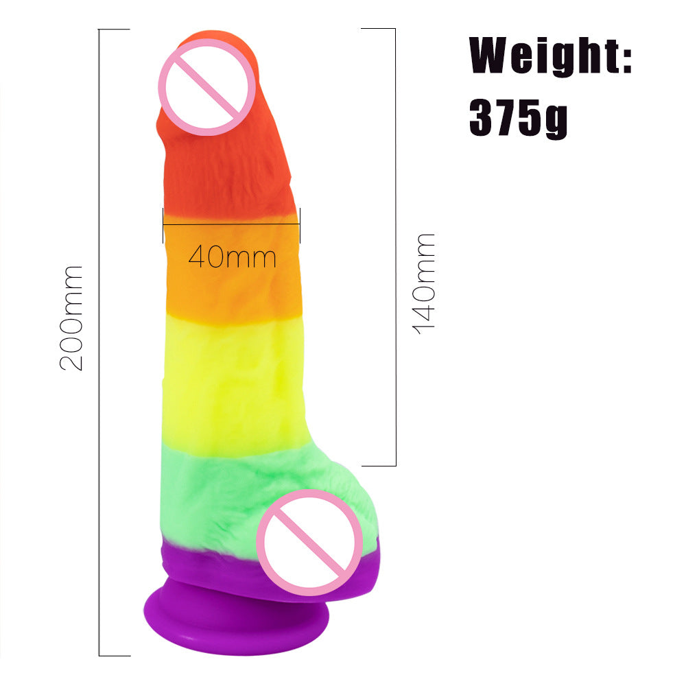 Huge Multicolor Dildo