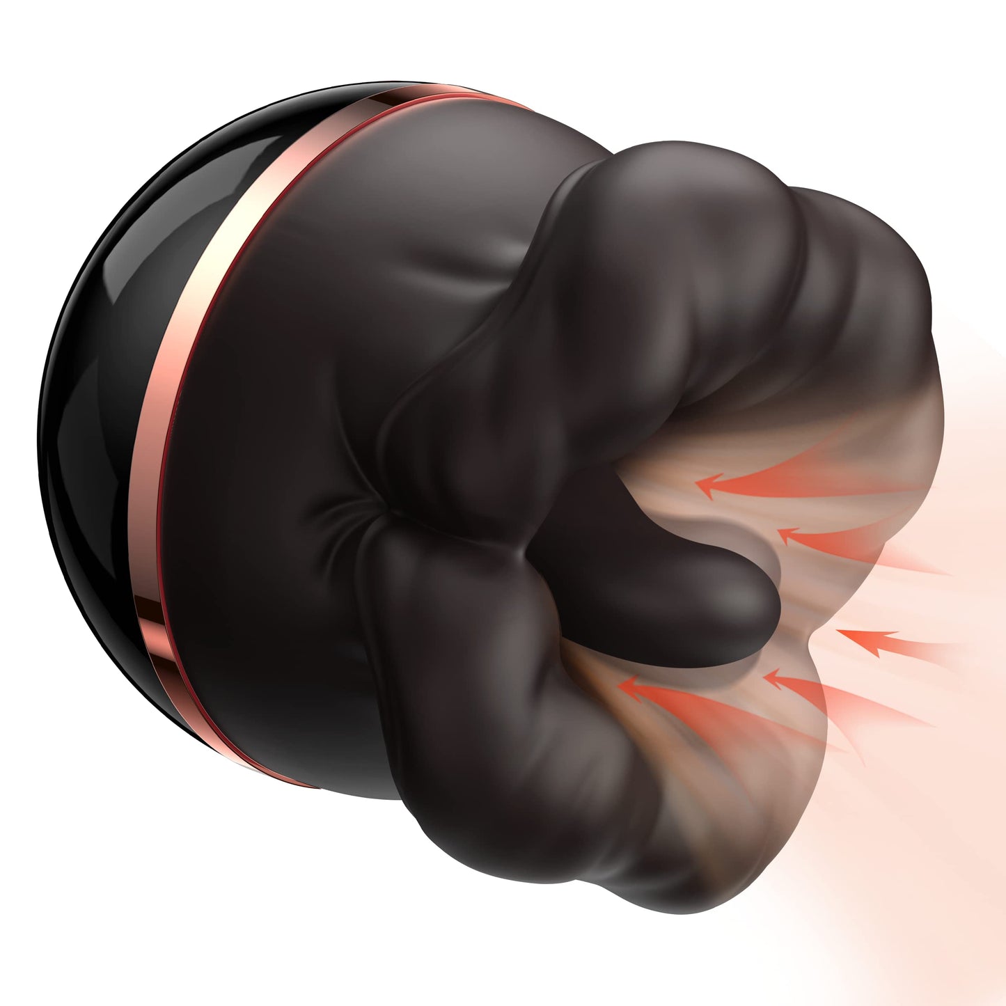 Sucking and Vibrator-Pink&Red