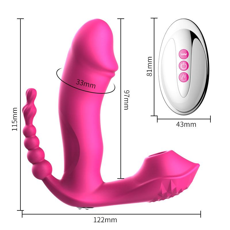 Dual Vibrator  -Pink,Purple & Red