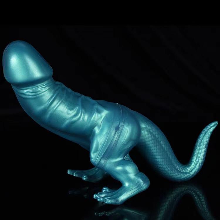 Glow-In-Dark Tyrannosaurus Dildo Sex Toys