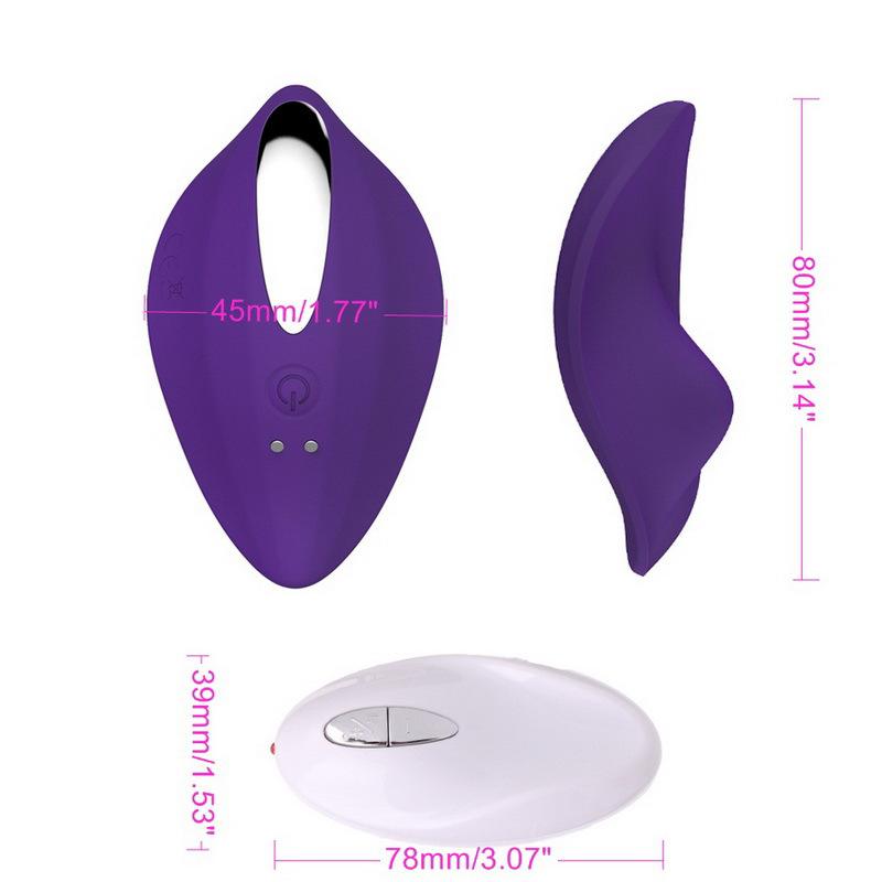 Pink,Purple  Wearable panty Vibrator Remote Control Panties