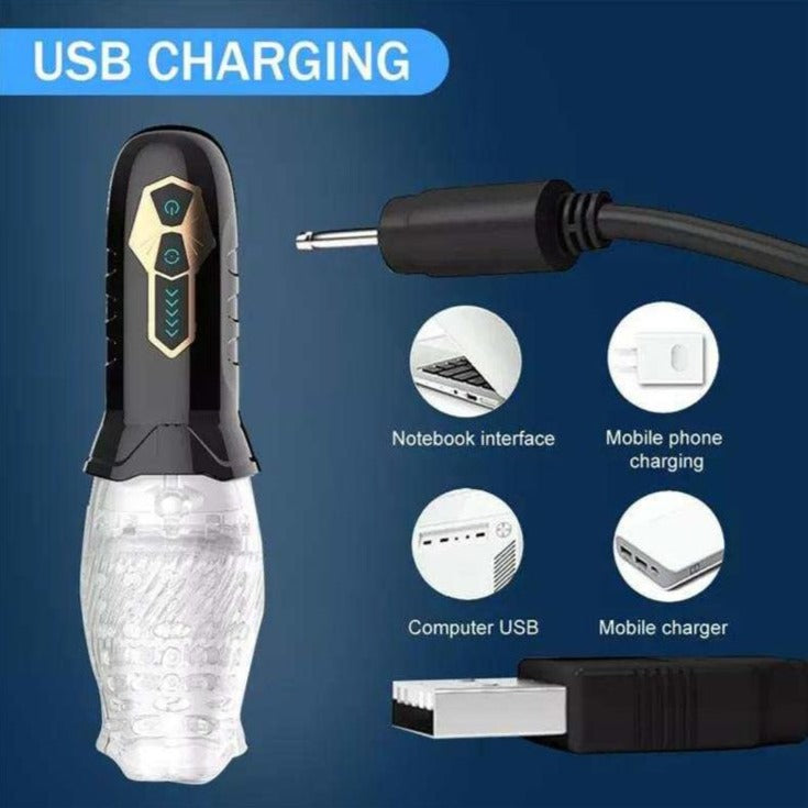 Male masturbator oral sex toy