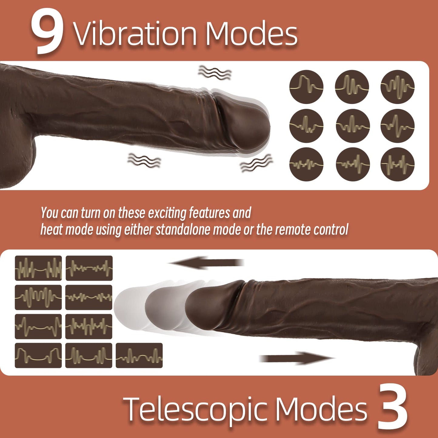 Huge realistic Human-type dildo