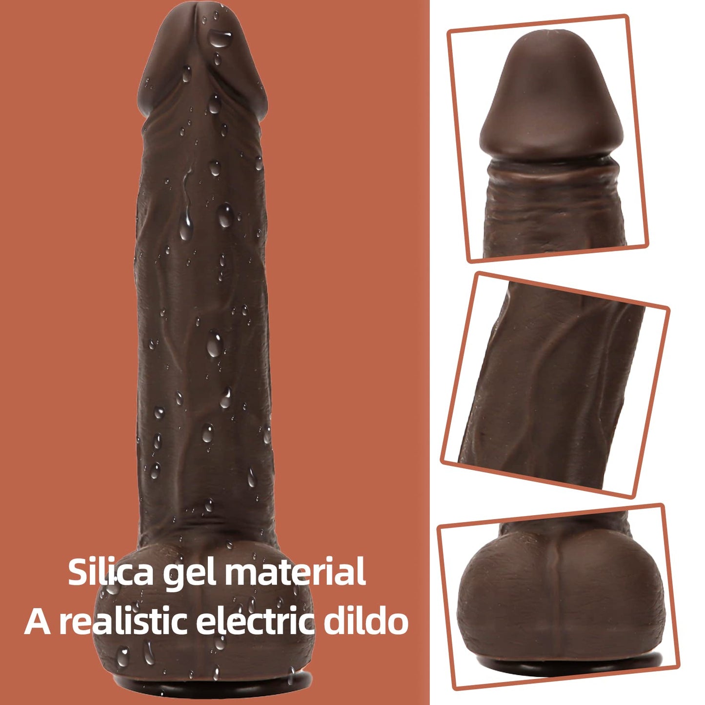 Huge realistic Human-type dildo