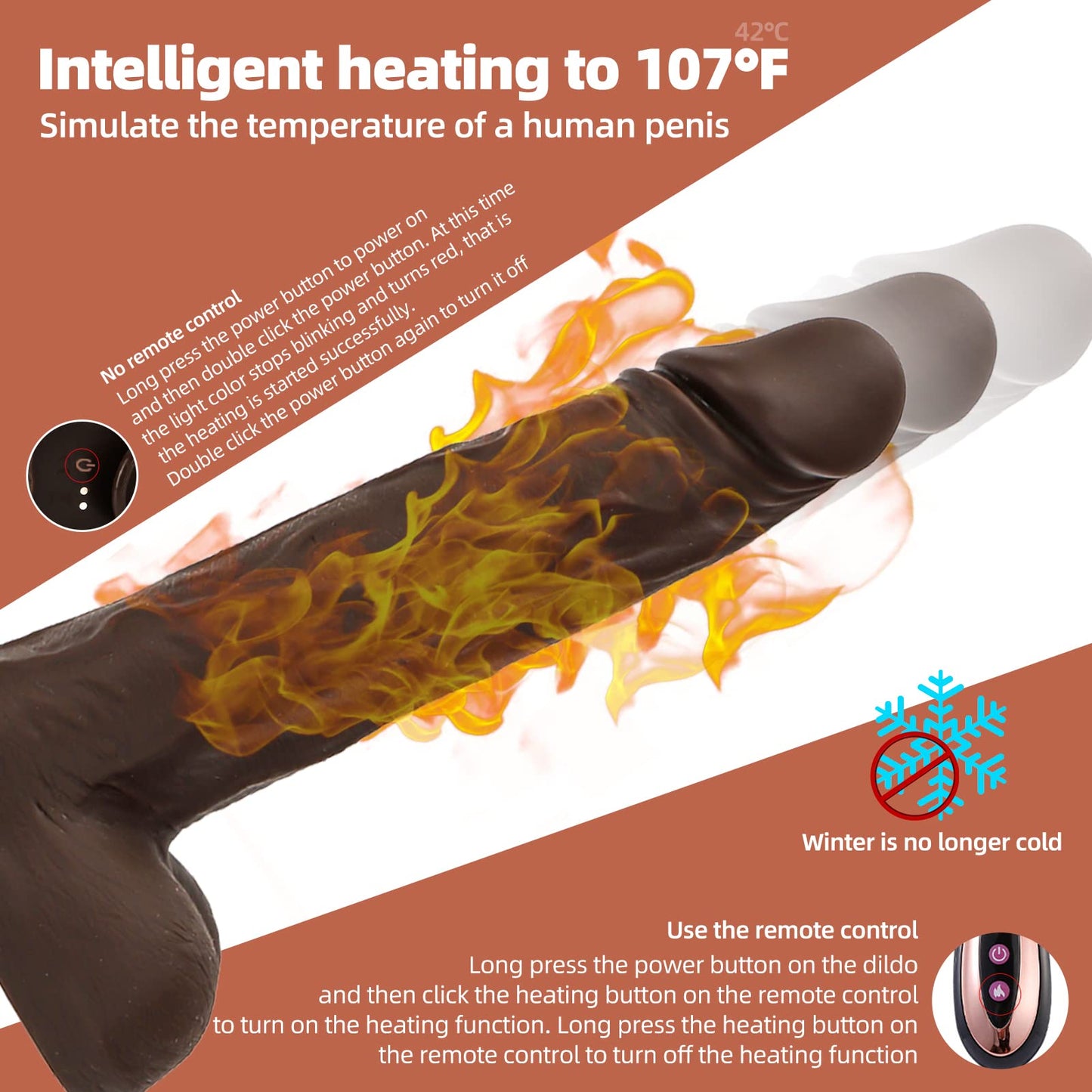 Huge realistic Human-type dildo