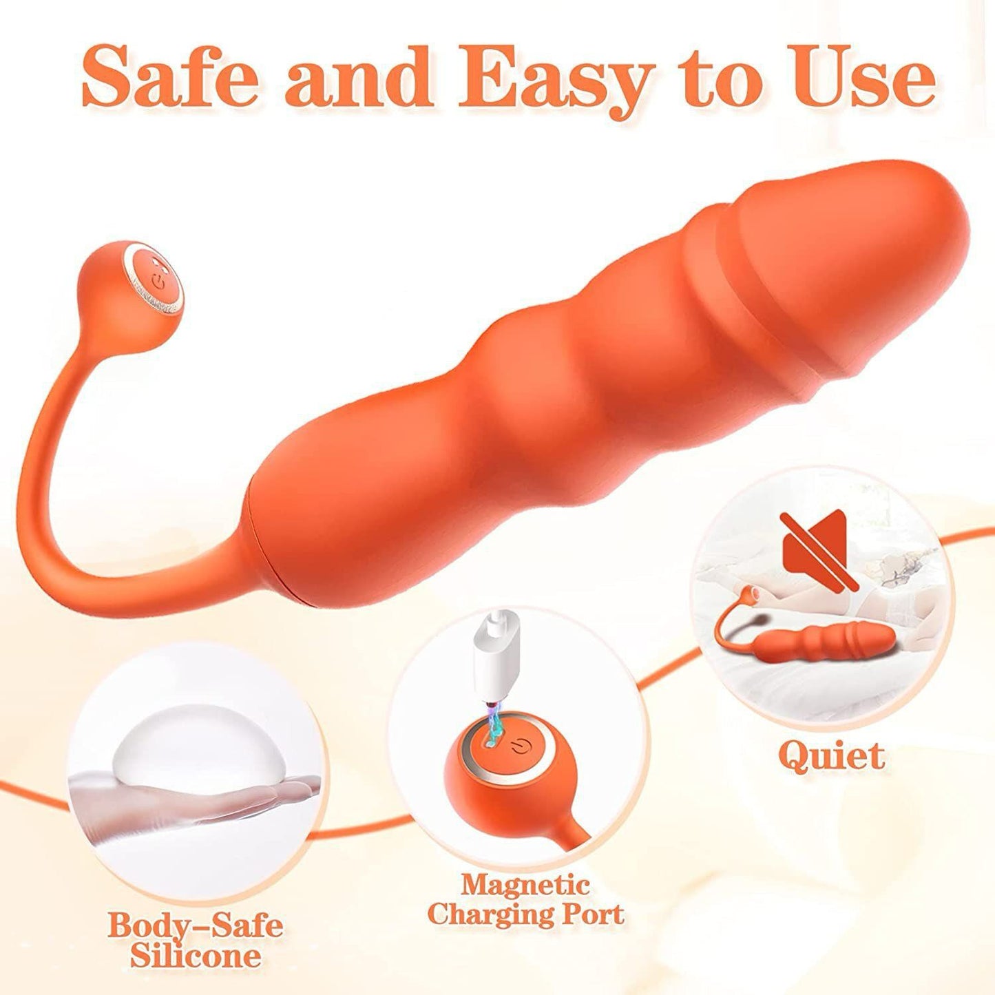 Two in one Thrusting Vibrator