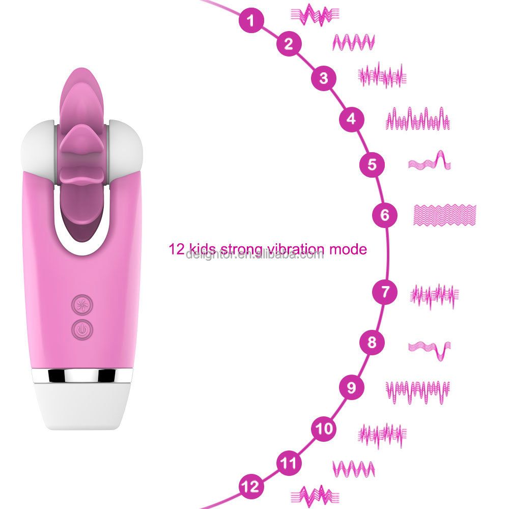 Soft rotating clitoral vibrator