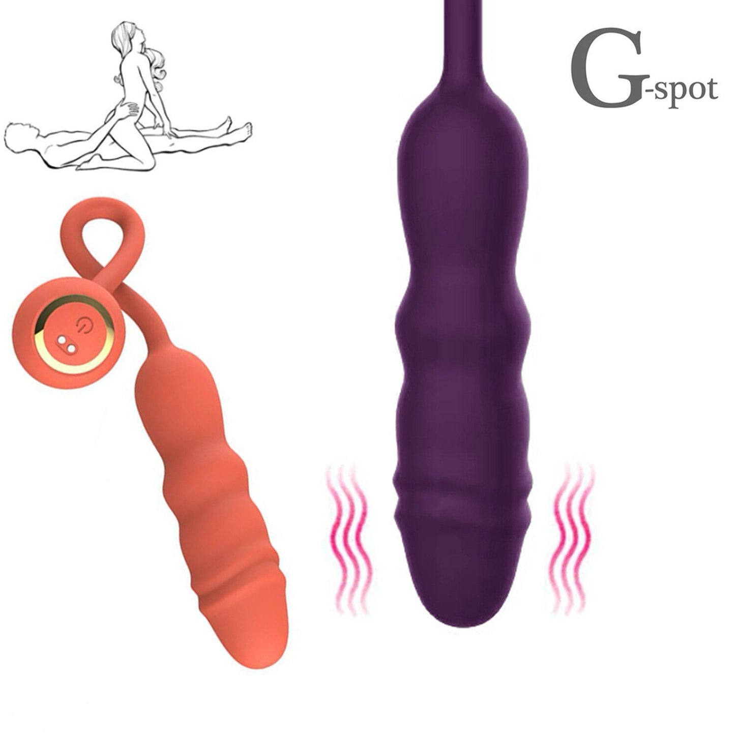 Two in one Thrusting Vibrator