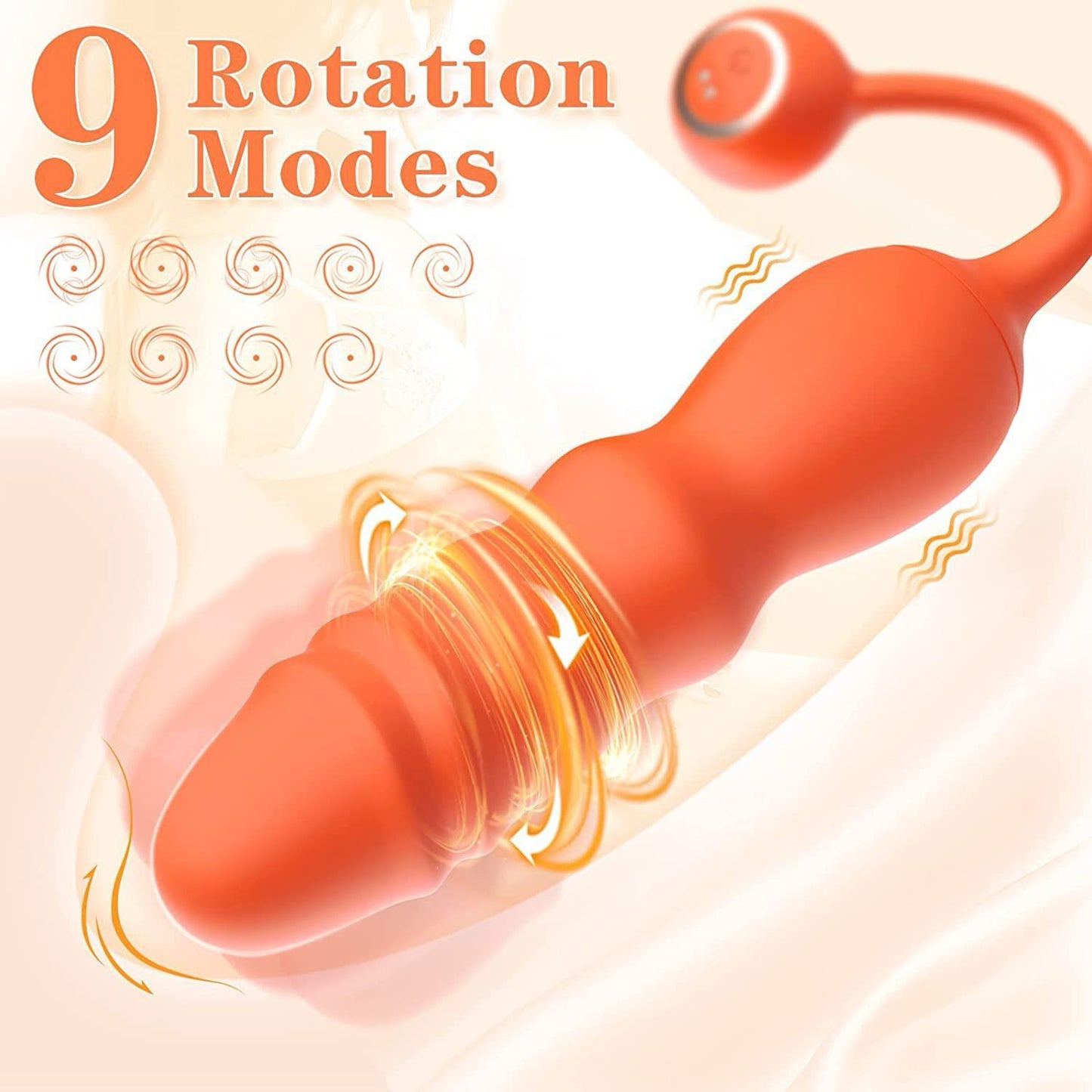 Two in one Thrusting Vibrator