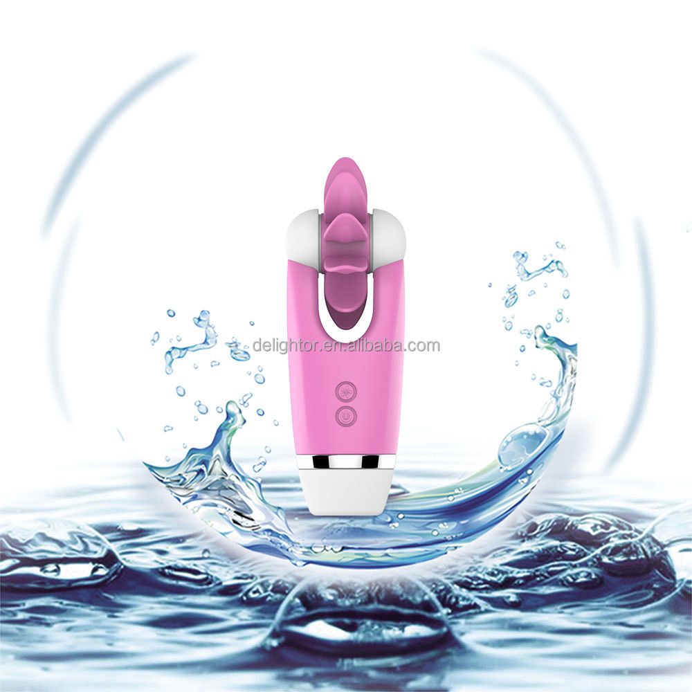 Soft rotating clitoral vibrator