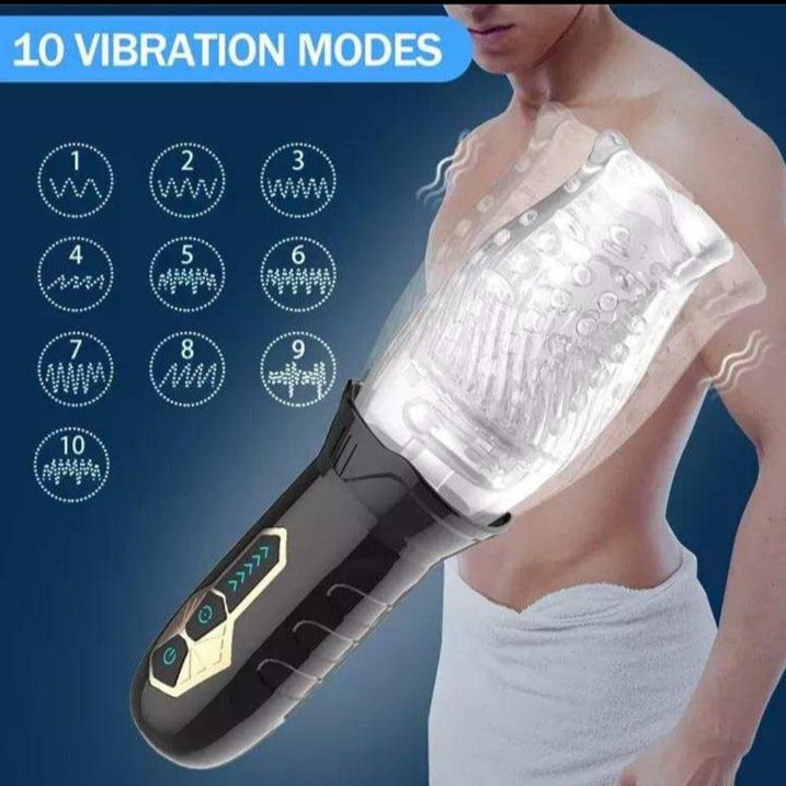 Male masturbator oral sex toy