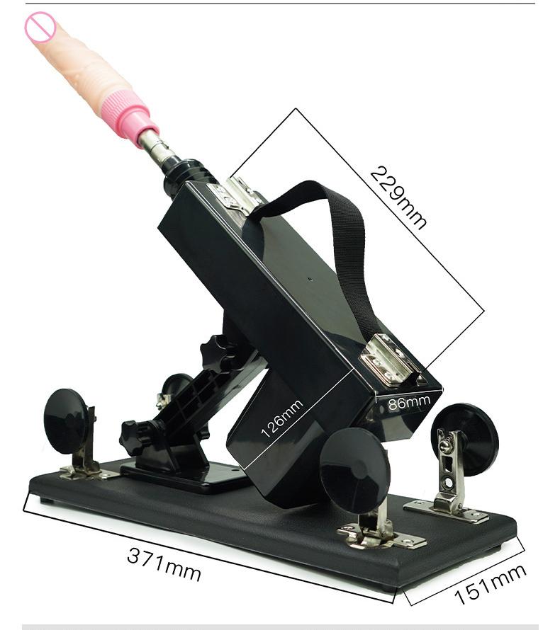 Handmade Portable Electric Sex Machine with Replaceable Penis