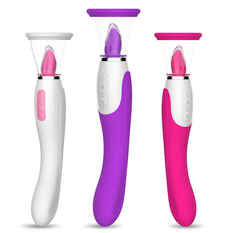 Ladies vibrator-White,Pink&Purple